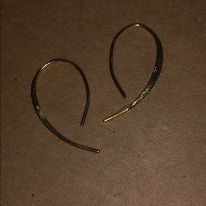 Delicate, Gold, chic hoops